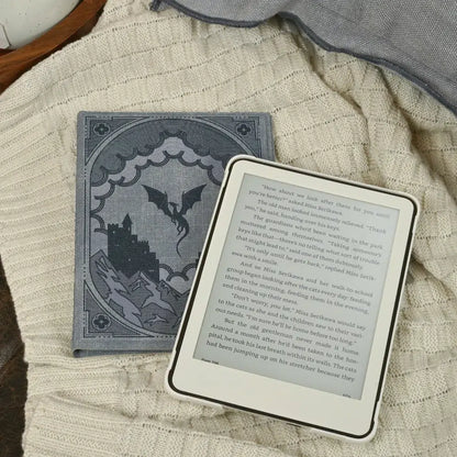 Bookmory™ Watch of the Dragon Keep Kindle Case