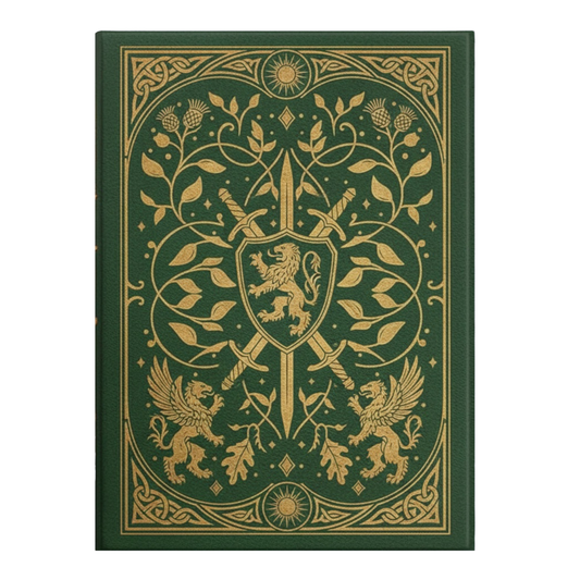 Verdant Herald Guard: Bookish Kindle Case