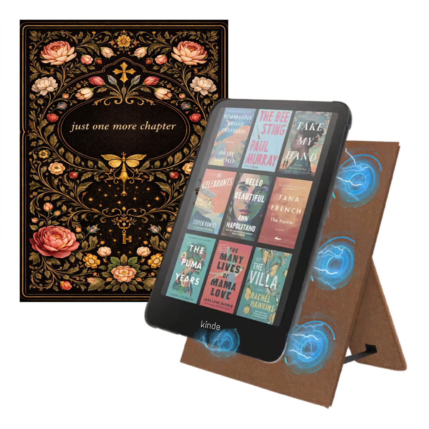 One More Chapter: Bookish Kindle Case